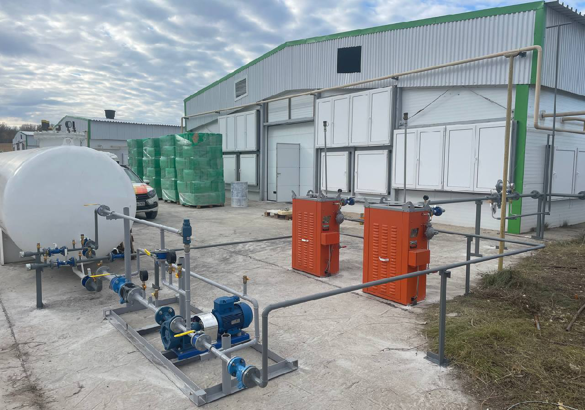Автономное газоснабжение цеха, Самарская область, г. Самара