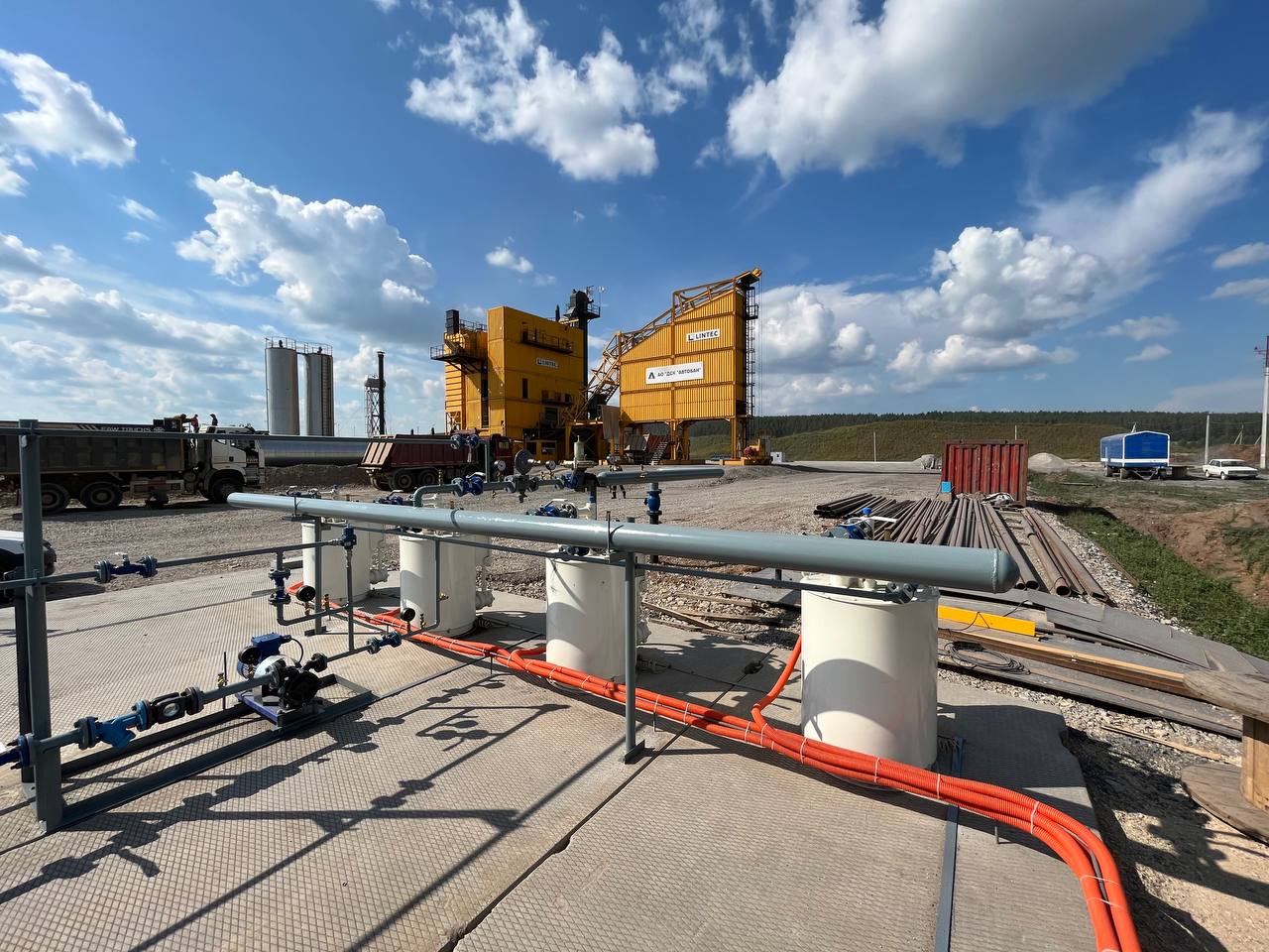 Автономное газоснабжение асфальтобетонного завода АО «ДСК «АВТОБАН»