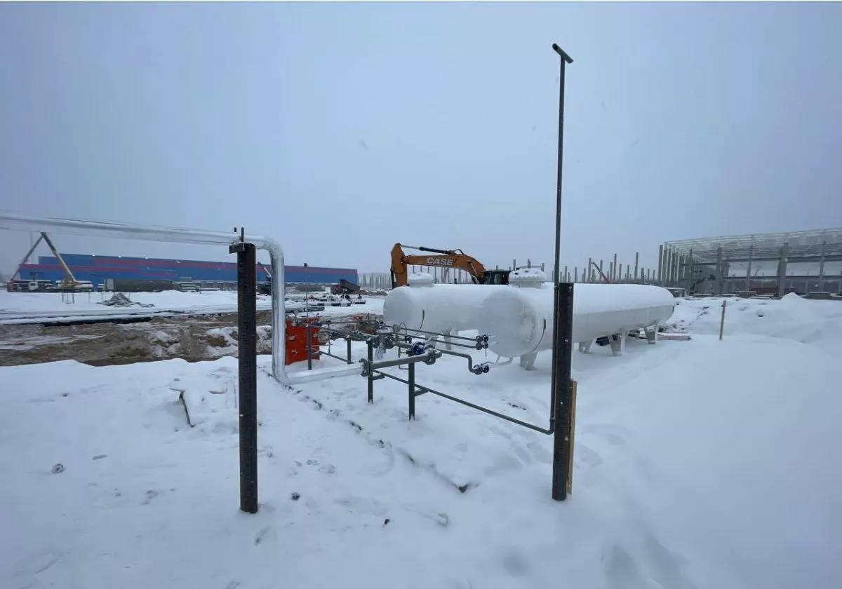 Система автономного газоснабжения для цеха